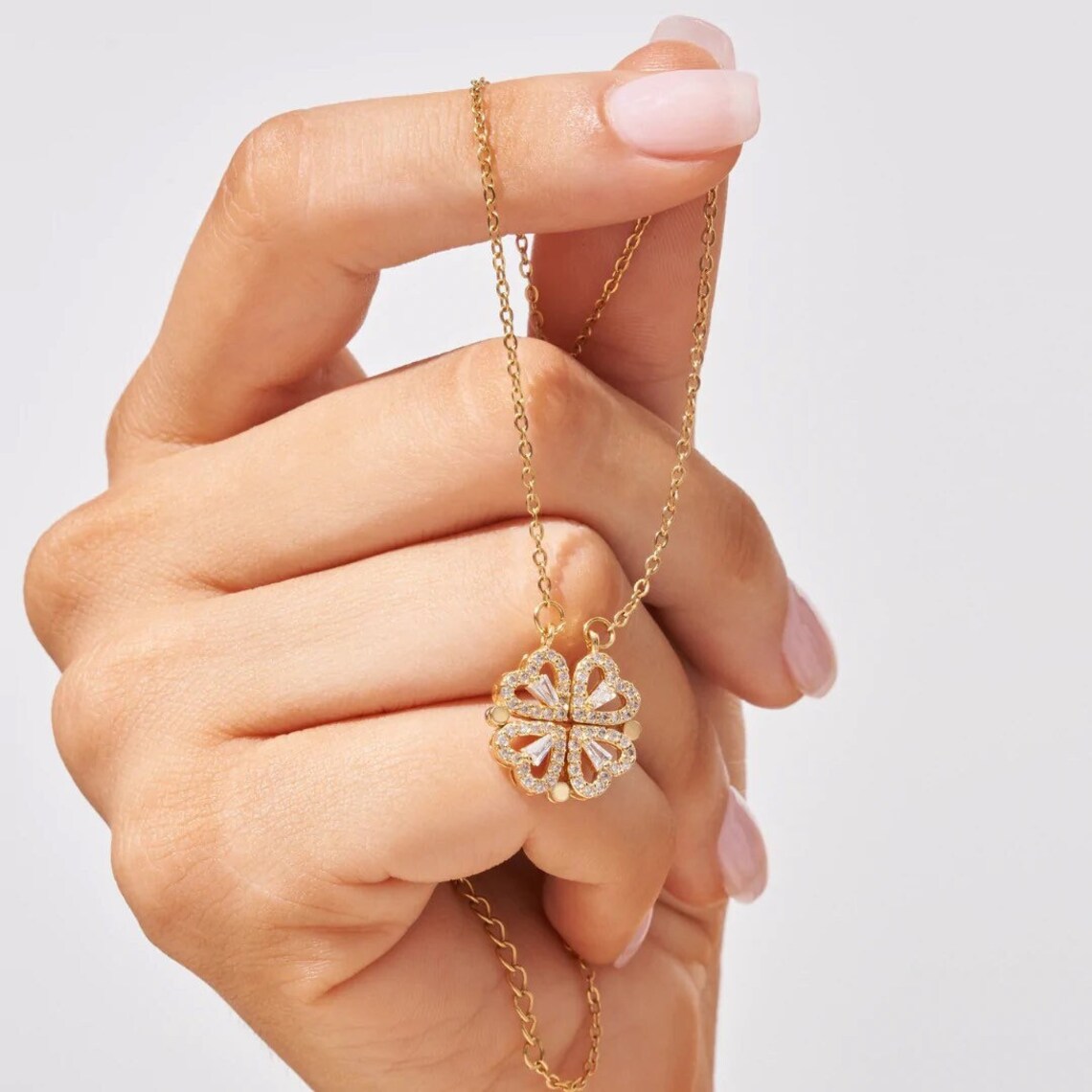 Charmed Heart Pendant Necklace