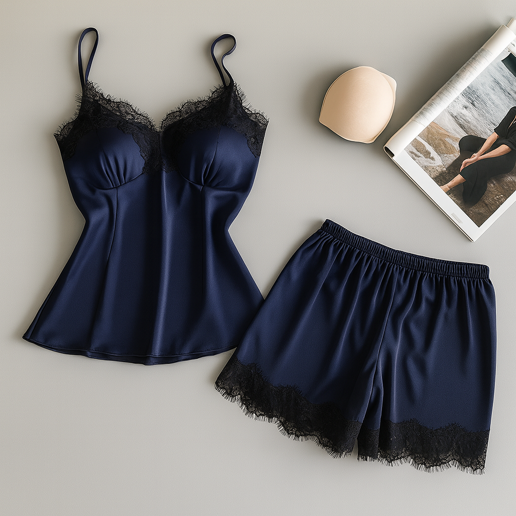 Adela - Satin Pyjama Set