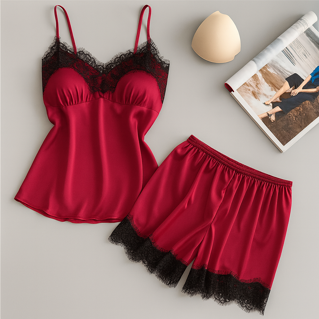 Adela - Satin Pyjama Set