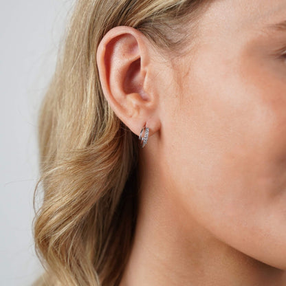 Double Crystal Earrings