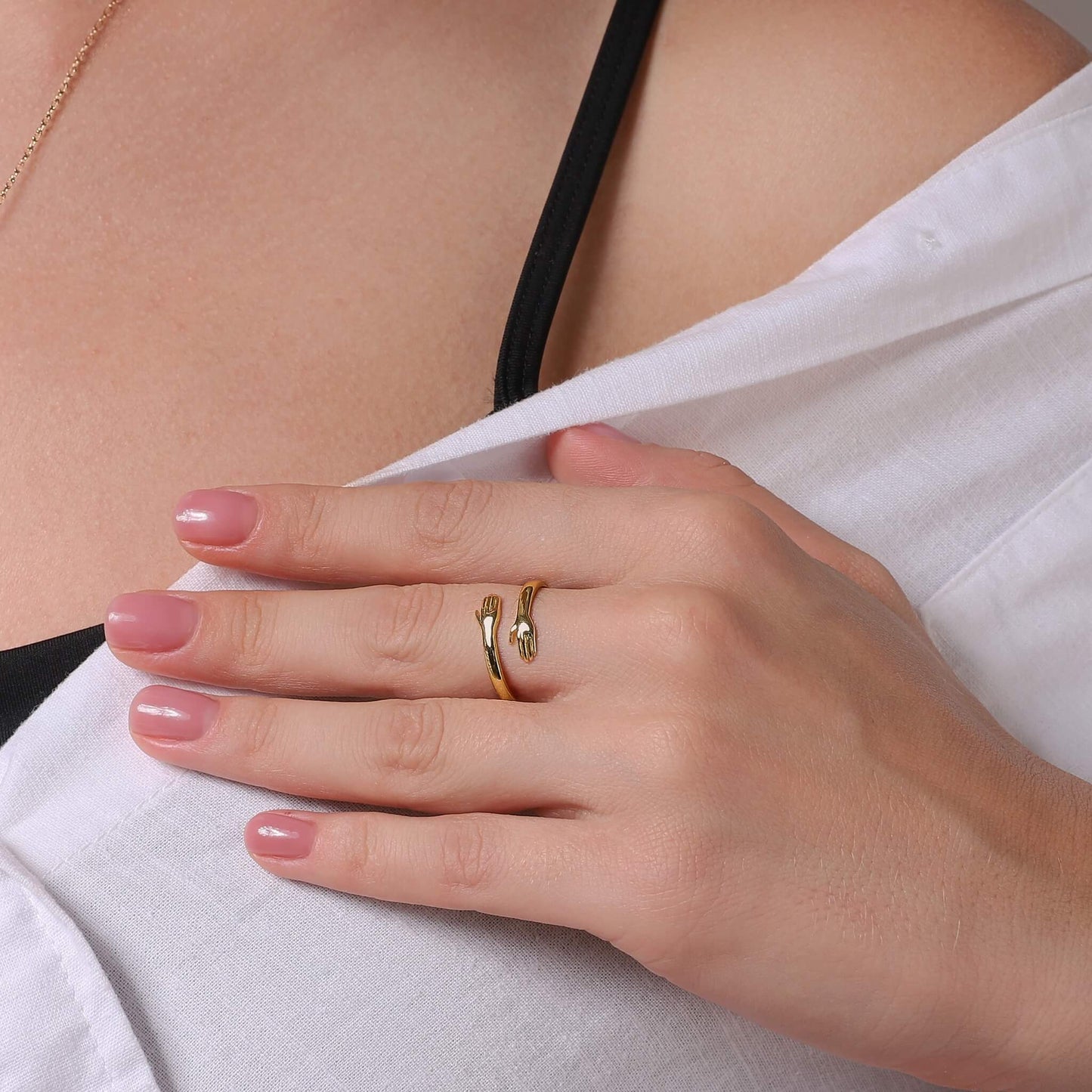 Customizable Embrace Ring