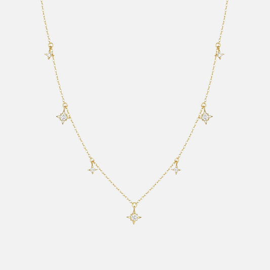 Radiant Crystal Star Pendant