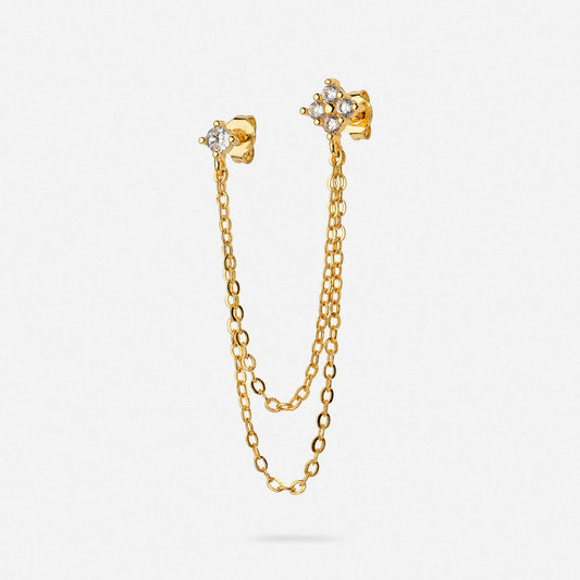 Elegant Grace Chain Earrings