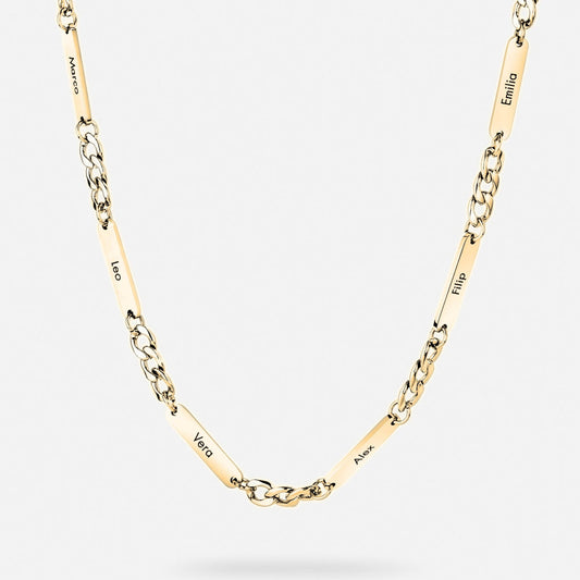Custom Name Link Necklace