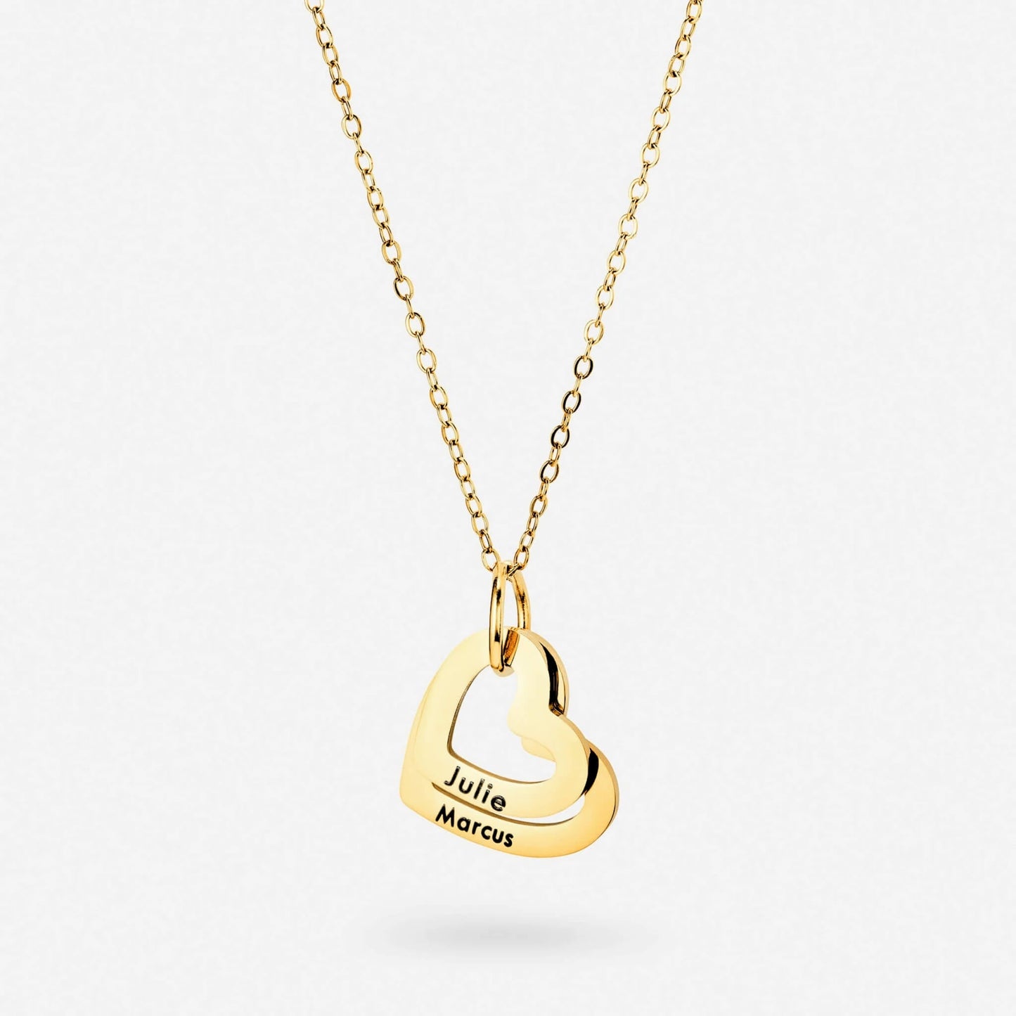 Customizable Heart Pendant Necklace