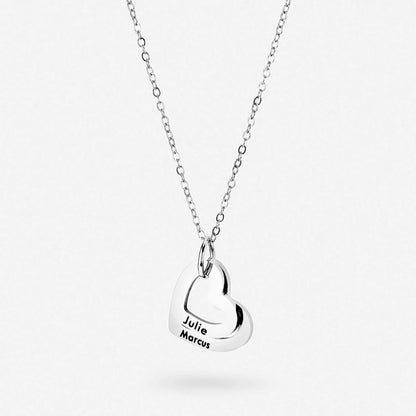 Customizable Heart Pendant Necklace