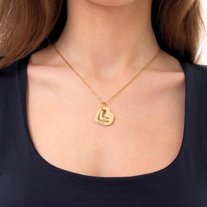 Customizable Heart Pendant Necklace
