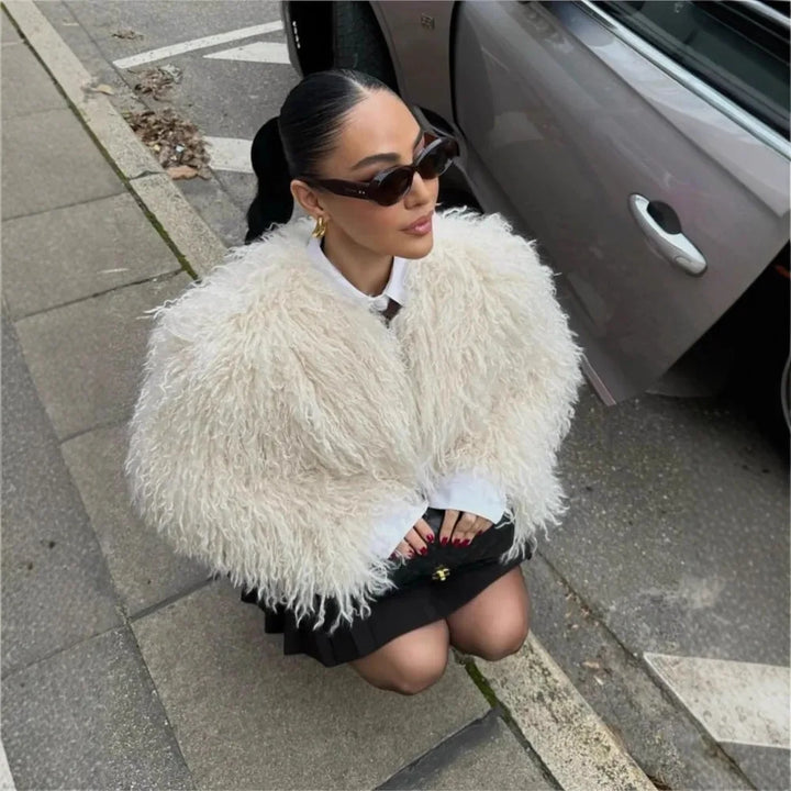 Sophia - Faux-Fur Jacke