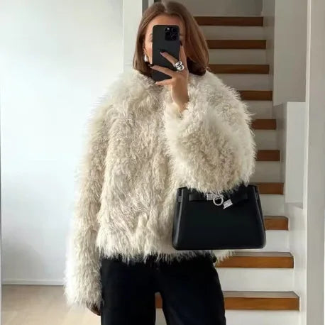 Sophia - Faux-Fur Jacke