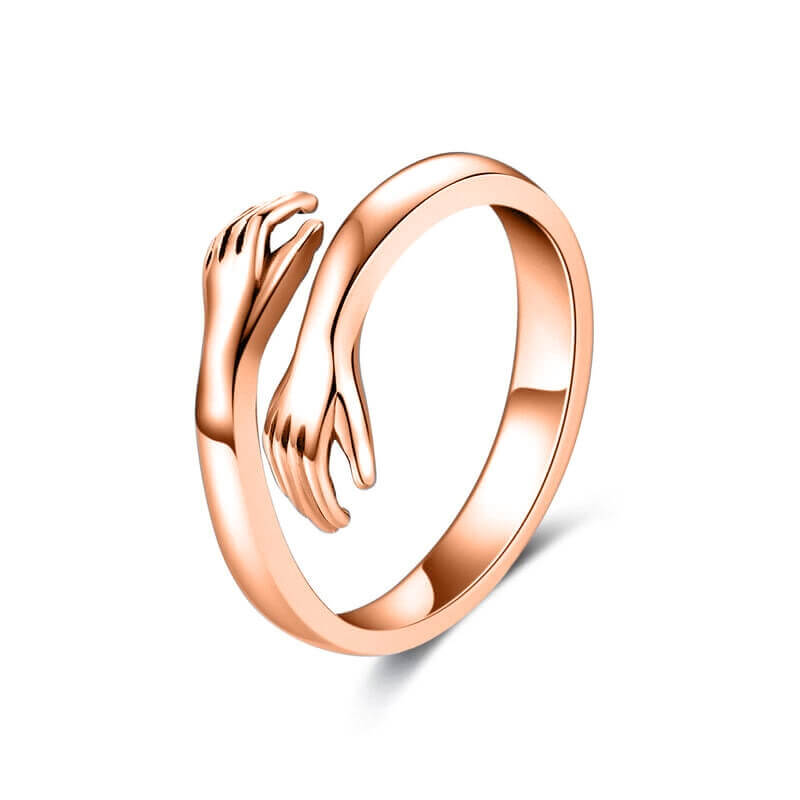 Solid Gold Embrace Ring