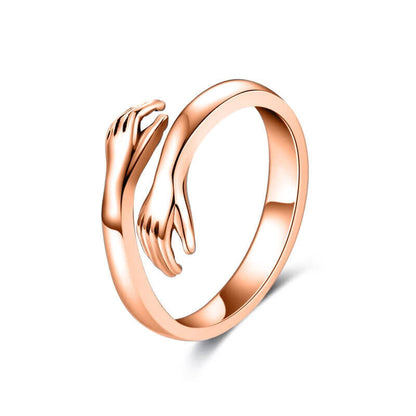 Solid Gold Embrace Ring