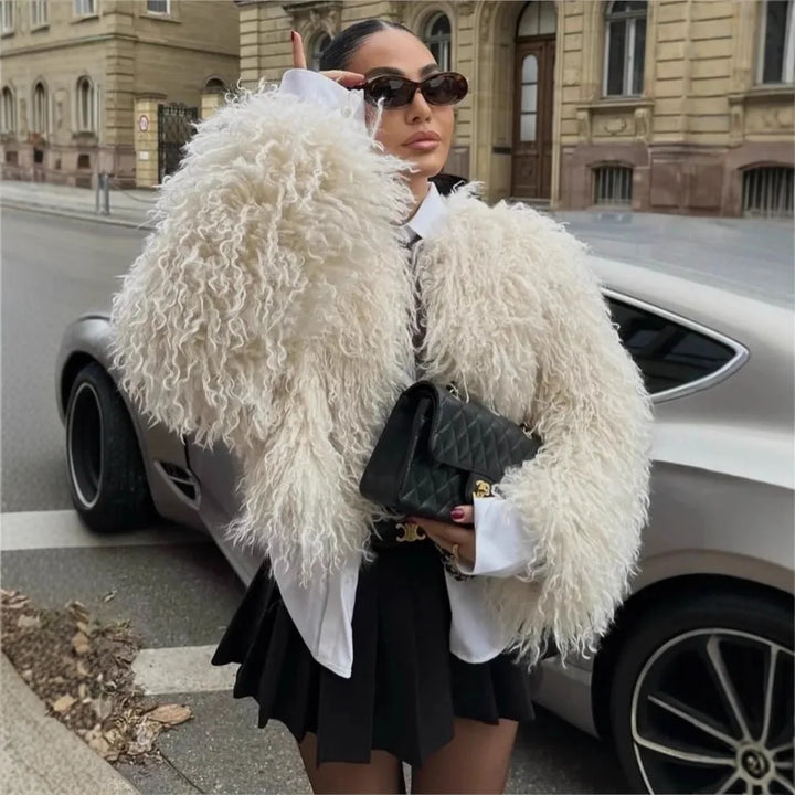 Sophia - Faux-Fur Jacke