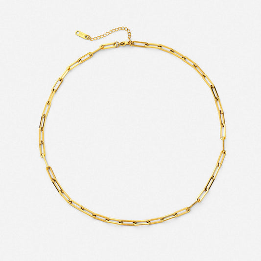 Interconnected Chain Necklace