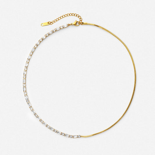 Frosted Elegance Necklace