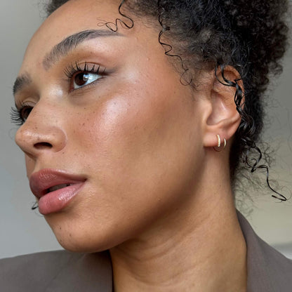 Double Crystal Earrings