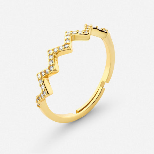 Peaks & Valleys Ring