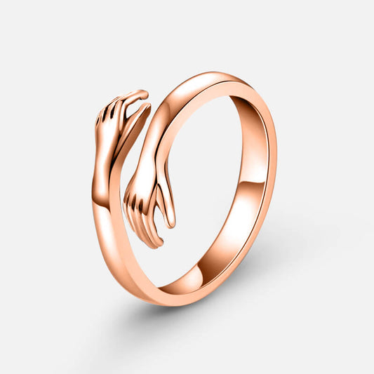 Rose Gold Embrace Ring