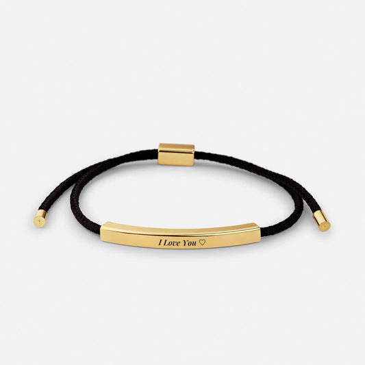Heartfelt 'I Love You' Bracelet