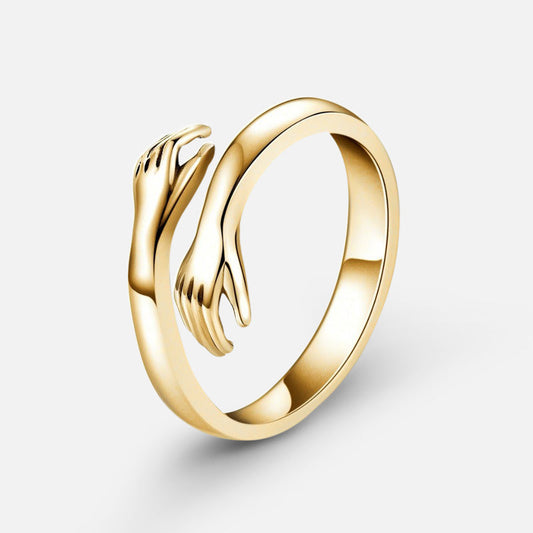 Solid Gold Embrace Ring
